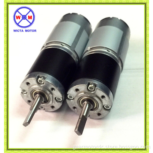 High precision 36mm diameter gearbox long life dc 12v planetary gearmotor